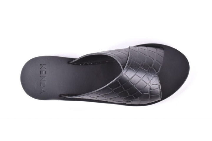 Careyes Negro Croco